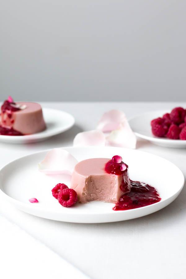 Coconut Panna Cotta With Gypsy Berry Compote